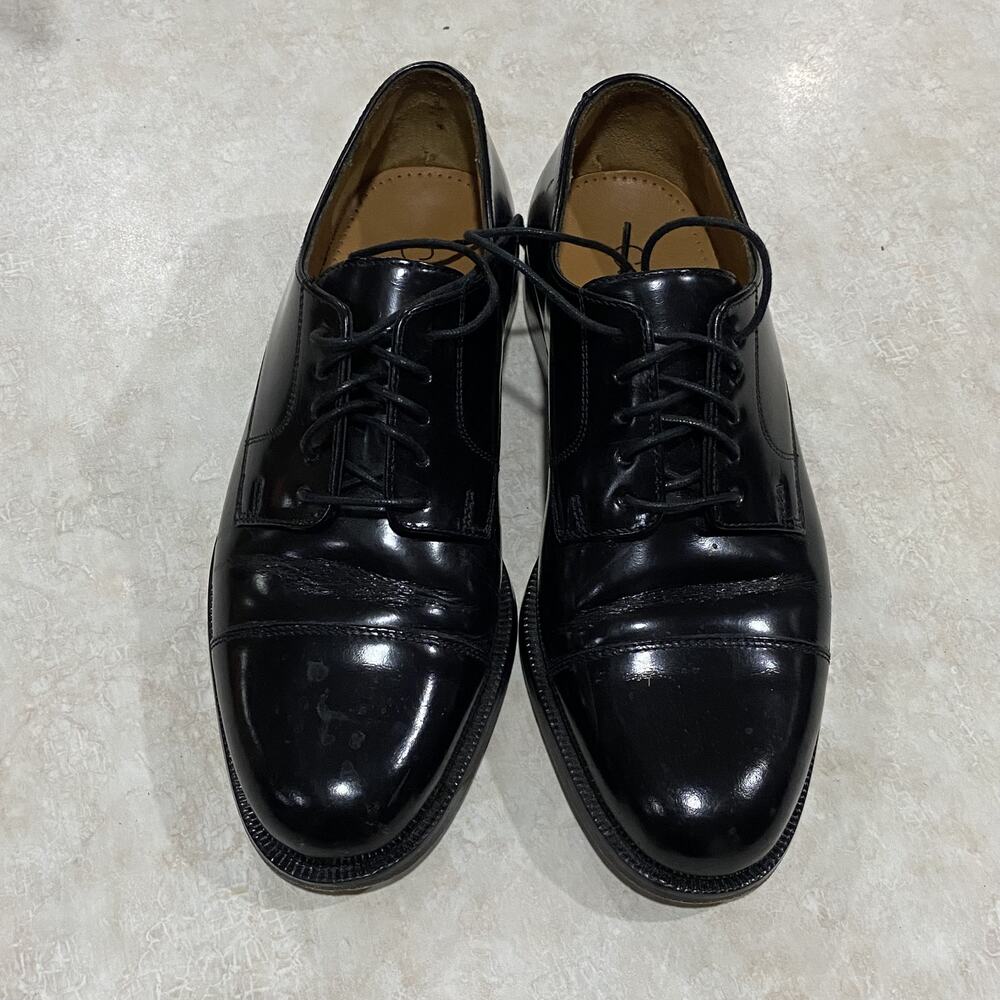 Cole Haan Men's Cap Toe Oxford Dress Shoes Black Leather Size 7 - Picture 8 of 9